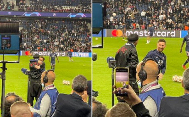 Susret učitelja i učenika: Srdačan pozdrav Ronaldinja i Mesija