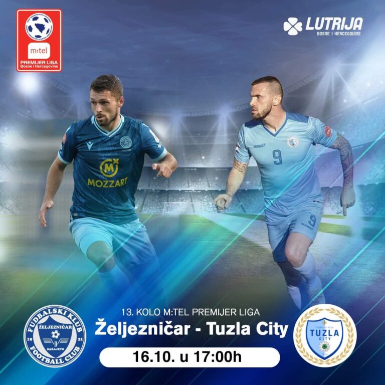 Grbavica blista, poznato prvih 11 Željezničara