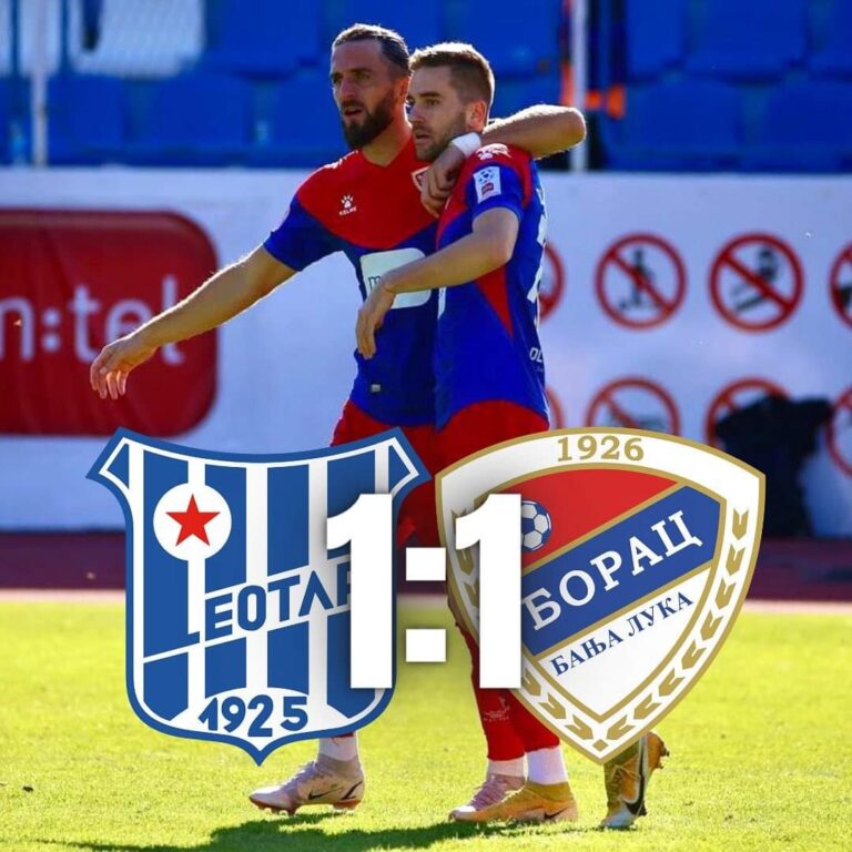 U Trebinju 8 žutih i jedan crveni, utakmica bez pobjednika