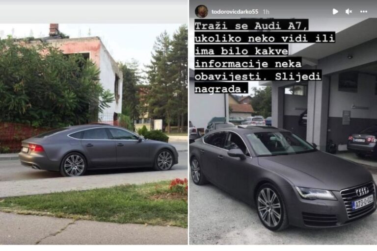 Bh. fudbaleru za vikend ukraden Audi A7 na Vlašiću, a sada dobio odlične vijesti