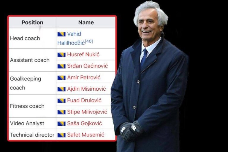 Hit na Wikipediji: Pogledajte ko su pomoćnici Vahida Halilhodžića u Maroku