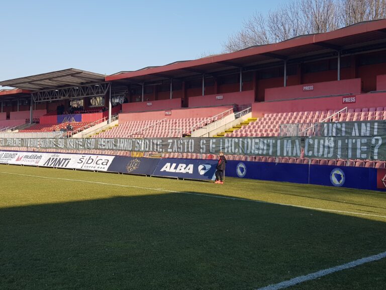 Zeničani poslali poruku sudijama povodom suspenzije stadiona