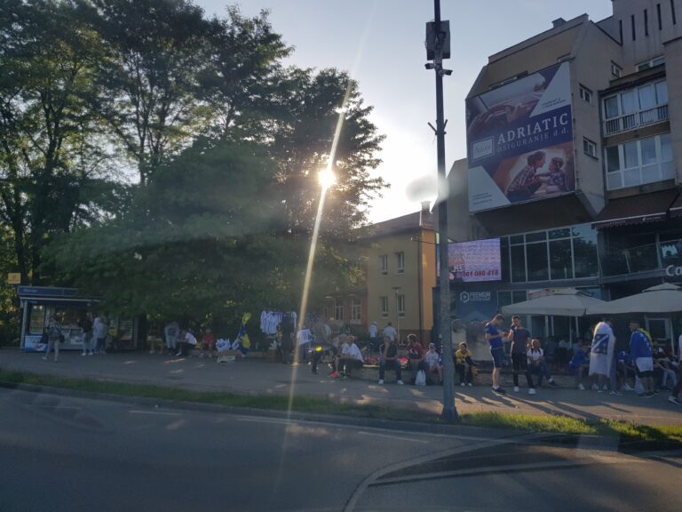 Odlična atmosfera u Zenici pred utakmicu sa Finskom